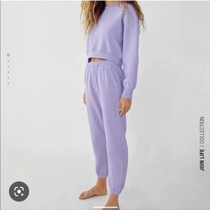 Zara Lilac Sweatsuit